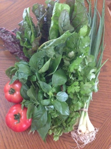 freshies from the farmers market